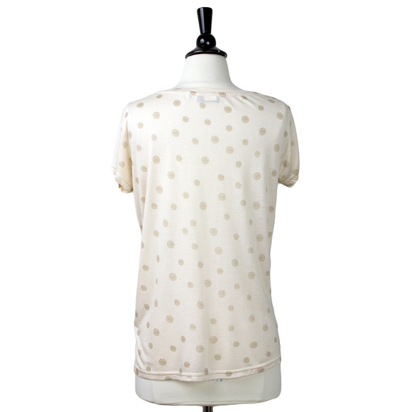 NUMPH Blush Metallic Dot Tee, NWT - Picture 4 of 5